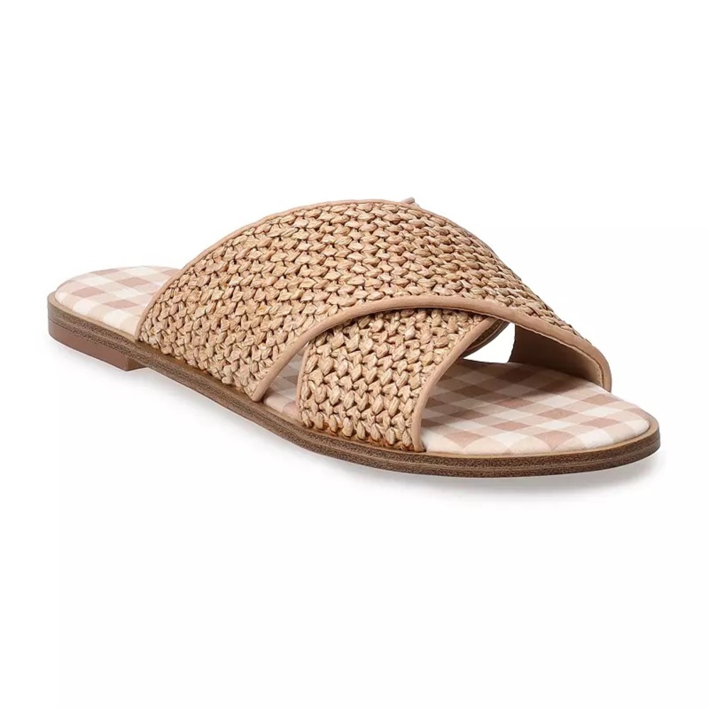 NWT DRAPER JAMES Arizona Women's Crisscross Sandals